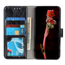 For OnePlus 9 Retro Crazy Horse Texture Horizontal Flip Leather Case, with Holder & Card Slots & Wallet & Photo Frame(Black)
