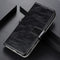 For OnePlus 9 Retro Crazy Horse Texture Horizontal Flip Leather Case, with Holder & Card Slots & Wallet & Photo Frame(Black)