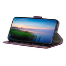 For OnePlus 9 Retro Crazy Horse Texture Horizontal Flip Leather Case, with Holder & Card Slots & Wallet & Photo Frame(Purple)