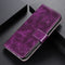 For OnePlus 9 Retro Crazy Horse Texture Horizontal Flip Leather Case, with Holder & Card Slots & Wallet & Photo Frame(Purple)
