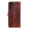 For OnePlus 9 Retro Crazy Horse Texture Horizontal Flip Leather Case , with Holder & Card Slots & Wallet & Photo Frame(Brown)