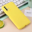 For Xiaomi Redmi Note 9 4G (CN Version) / Redmi 9 Power / Redmi 9T Pure Color Liquid Silicone Shockproof Full Coverage Case(Yellow)