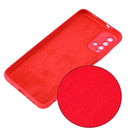 For Xiaomi Redmi Note 9 4G (CN Version) / Redmi 9 Power / Redmi 9T Pure Color Liquid Silicone Shockproof Full Coverage Case(Red)