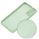 For Xiaomi Redmi Note 9 4G (CN Version) / Redmi 9 Power / Redmi 9T Pure Color Liquid Silicone Shockproof Full Coverage Case(Green)