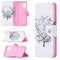 For Samsung Galaxy A32 5G Colored Drawing Pattern Horizontal Flip Leather Case with Holder & Card Slots & Wallet(Tree)