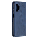 For Samsung Galaxy A32 5G Prismatic Invisible Magnetic Horizontal Flip Leather Case with Holder & Card Slots & Photo Frame(Blue)