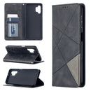 For Samsung Galaxy A32 5G Prismatic Invisible Magnetic Horizontal Flip Leather Case with Holder & Card Slots & Photo Frame(Black)