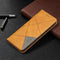 For Samsung Galaxy A52 5G / 4G Prismatic Invisible Magnetic Horizontal Flip Leather Case with Holder & Card Slots & Photo Frame(Yellow)