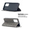 For Samsung Galaxy A52 5G / 4G Prismatic Invisible Magnetic Horizontal Flip Leather Case with Holder & Card Slots & Photo Frame(Grey)