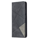 For Samsung Galaxy A52 5G / 4G Prismatic Invisible Magnetic Horizontal Flip Leather Case with Holder & Card Slots & Photo Frame(Black)