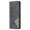 For Samsung Galaxy A72 5G / 4G Prismatic Invisible Magnetic Horizontal Flip Leather Case with Holder & Card Slots & Photo Frame(Black)