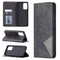 For Samsung Galaxy A72 5G / 4G Prismatic Invisible Magnetic Horizontal Flip Leather Case with Holder & Card Slots & Photo Frame(Black)