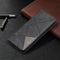 For Samsung Galaxy A72 5G / 4G Prismatic Invisible Magnetic Horizontal Flip Leather Case with Holder & Card Slots & Photo Frame(Black)