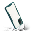 For Xiaomi Redmi Note 9 / Poco M3 Acrylic + Color TPU Shockproof Case with Neck Lanyard(Dark Green)