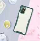 For Xiaomi Redmi Note 9 / Poco M3 Acrylic + Color TPU Shockproof Case with Neck Lanyard(Dark Green)