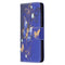 For Samsung Galaxy A72 5G / 4G Colored Drawing Pattern Horizontal Flip Leather Case with Holder & Card Slots & Wallet(Purple Butterfly)