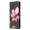 For Samsung Galaxy A72 5G / 4G Colored Drawing Pattern Horizontal Flip Leather Case with Holder & Card Slots & Wallet(Lotus)