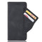 For Samsung Galaxy S21 Ultra 5G Skin Feel Calf Pattern Horizontal Flip Leather Case with Holder & Card Slots & Photo Frame(Black)