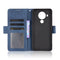 For Nokia 5.4 Skin Feel Calf Pattern Horizontal Flip Leather Case with Holder & Card Slots & Photo Frame(Blue)