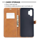 For Samsung Galaxy A32 5G Color Matching Denim Texture Horizontal Flip Leather Case with Holder & Card Slots & Wallet & Lanyard(Green)