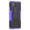 For Motorola Moto G 5G Tire Texture Shockproof TPU+PC Protective Case with Holder(Purple)