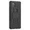 For Motorola Moto G 5G Tire Texture Shockproof TPU+PC Protective Case with Holder(Black)