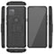 For Motorola Moto G 5G Tire Texture Shockproof TPU+PC Protective Case with Holder(Black)