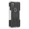 For Motorola Moto G 5G Tire Texture Shockproof TPU+PC Protective Case with Holder(White)