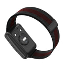 For Huawei Watch Fit Milanese Watch Band(Black Red)