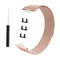 For Huawei Watch Fit Milanese Watch Band(Rose Gold)