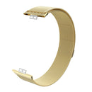 For Huawei Watch Fit Milanese Watch Band(Champagne Gold)