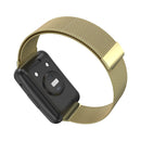 For Huawei Watch Fit Milanese Watch Band(Champagne Gold)