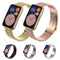 For Huawei Watch Fit Three-beads Metal Watch Band(Silver)
