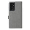 For Samsung Galaxy S21 Ultra 5G ViLi K Series Shockproof TPU + PU Leather Magnetic Buckle Horizontal Flip Case with Card Slots & Wallet & Holder(Grey)