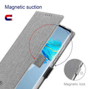 For Samsung Galaxy S21 Ultra 5G ViLi K Series Shockproof TPU + PU Leather Magnetic Buckle Horizontal Flip Case with Card Slots & Wallet & Holder(Grey)