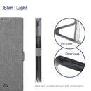 For Samsung Galaxy S21 Ultra 5G ViLi K Series Shockproof TPU + PU Leather Magnetic Buckle Horizontal Flip Case with Card Slots & Wallet & Holder(Grey)