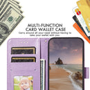 For Samsung Galaxy A6+ 2018 Flower Vine Embossing Pattern Horizontal Flip Leather Case with Card Slot & Holder & Wallet & Lanyard(Rose Gold)