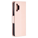 For Samsung Galaxy A32 5G Embossing Two Butterflies Pattern Horizontal Flip PU Leather Case with Holder & Card Slot & Wallet & Lanyard(Rose Gold)