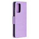 For Samsung Galaxy A72 5G / 4G Embossing Two Butterflies Pattern Horizontal Flip PU Leather Case with Holder & Card Slot & Wallet & Lanyard(Purple)