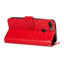 For Huawei Honor 7S / Y5 (2018) Flower Vine Embossing Pattern Horizontal Flip Leather Case with Card Slot & Holder & Wallet & Lanyard(Red)