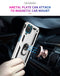 For Samsung Galaxy A12 5G Shockproof TPU + PC Protective Case with 360 Degree Rotating Holder(Silver)