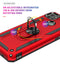 For Motorola Moto G9 Power Shockproof TPU + PC Protective Case with 360 Degree Rotating Holder(Red)