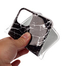 For iPhone 11 Coloured Drawing Pattern IMD Workmanship Soft TPU Protective Case(Black)