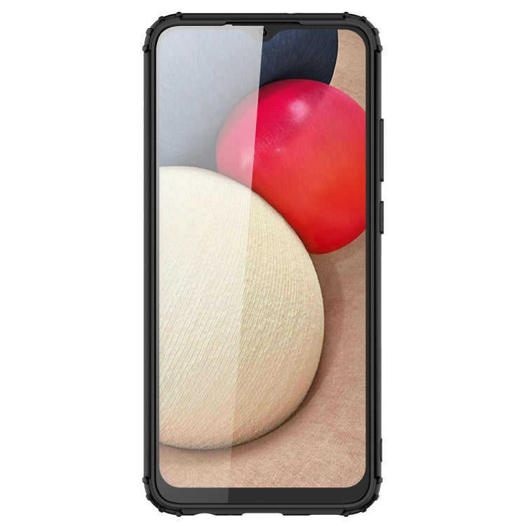 For Samsung Galaxy A02s (EU Edition) Four-corner Shockproof TPU + PC Protective Case(Red)