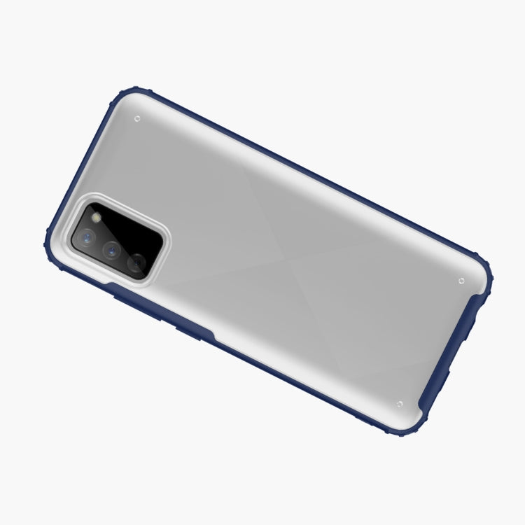 For Samsung Galaxy A02s (EU Edition) Four-corner Shockproof TPU + PC Protective Case(Red)