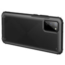 For Samsung Galaxy A02s (EU Edition) Four-corner Shockproof TPU + PC Protective Case(Black)