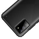 For Samsung Galaxy A02s (EU Edition) Four-corner Shockproof TPU + PC Protective Case(Black)
