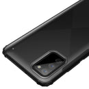 For Samsung Galaxy A02s (EU Edition) Four-corner Shockproof TPU + PC Protective Case(Black)