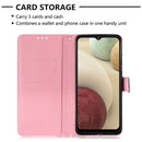 For Samsung Galaxy A12 3D Painting Horizontal Flip Leather Case with Holder & Card Slot & Wallet & Lanyard(Pink Pony)