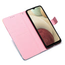 For Samsung Galaxy A12 3D Painting Horizontal Flip Leather Case with Holder & Card Slot & Wallet & Lanyard(Pink Pony)